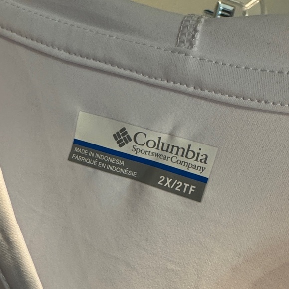 White chill river Hooded tunic Long Sleeve Shirt NWT 2X - Picture 7 of 11